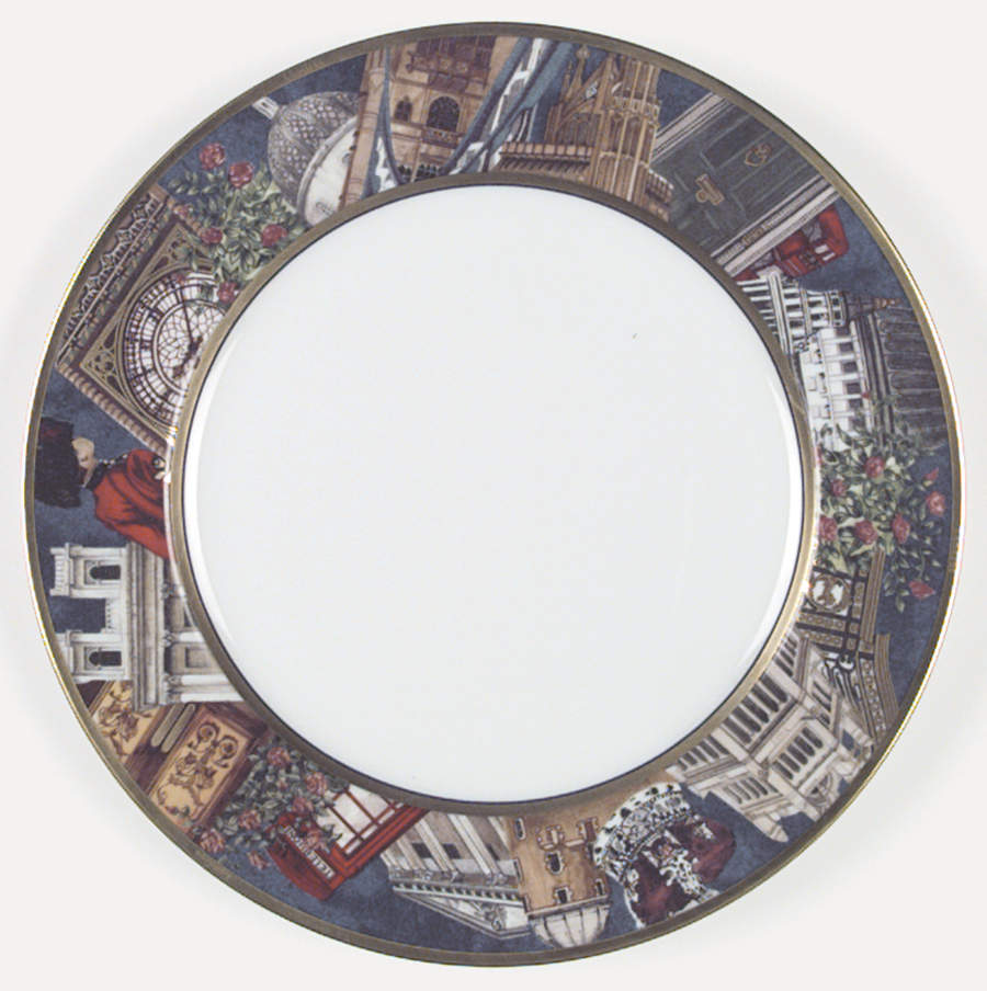 Metropoles Dinner Plate by Bernardaud-1