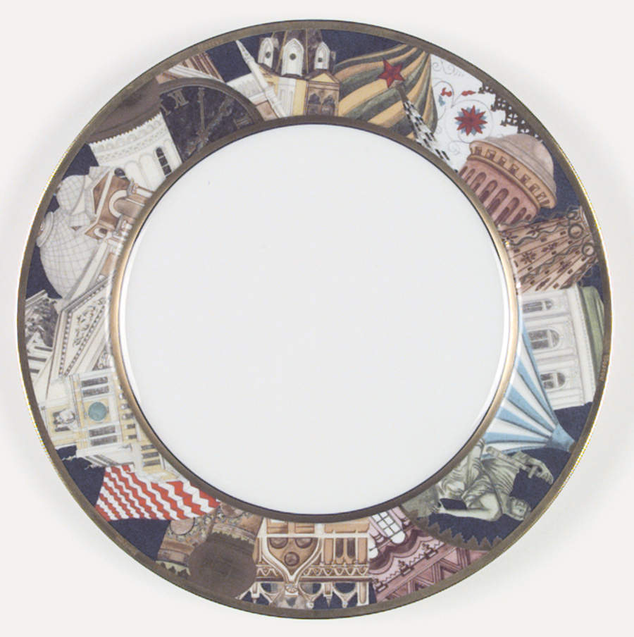 Metropoles Dinner Plate by Bernardaud-1