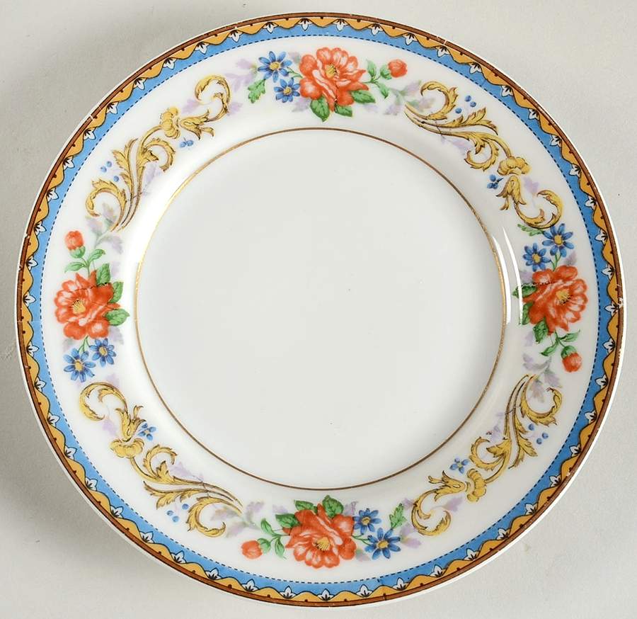 Monte Carlo (Older) Bread & Butter Plate by Bernardaud-1