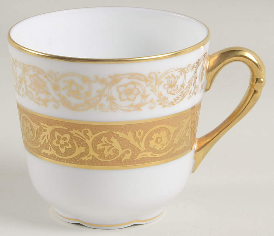 Monte Carlo-Gold Flat Cup by Bernardaud-1