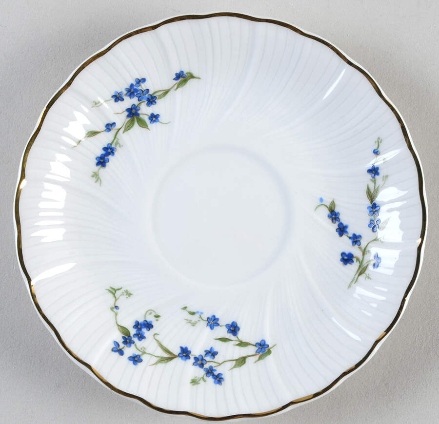 Myosotis Saucer by Bernardaud-1
