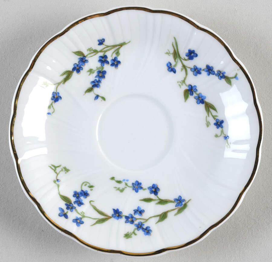 Myosotis Saucer for Demitasse Cup by Bernardaud-1