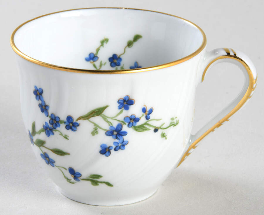 Myosotis Flat Demitasse Cup by Bernardaud-1