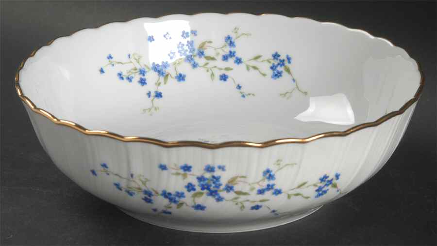 Myosotis 8" Salad Serving Bowl by Bernardaud-1