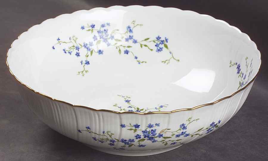 Myosotis 9" Salad Serving Bowl by Bernardaud-1