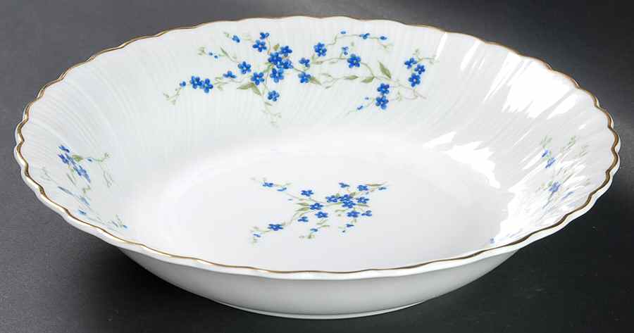 Myosotis 9" Round Vegetable Bowl by Bernardaud-1