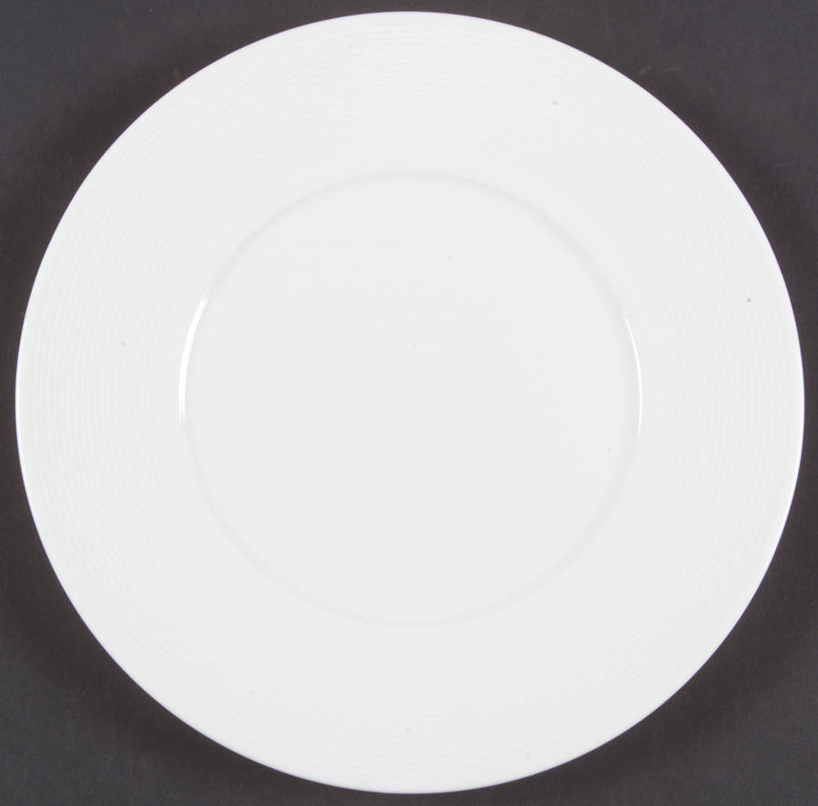 Nereides White Dessert/Pie Plate by Bernardaud-1