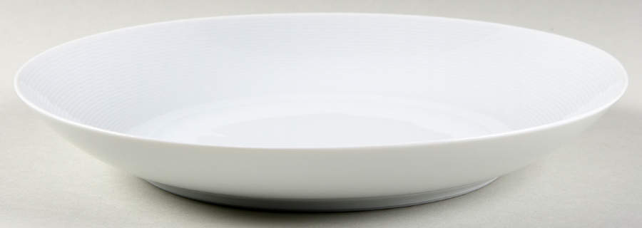 Nereides White Large Coupe Soup Bowl by Bernardaud-1
