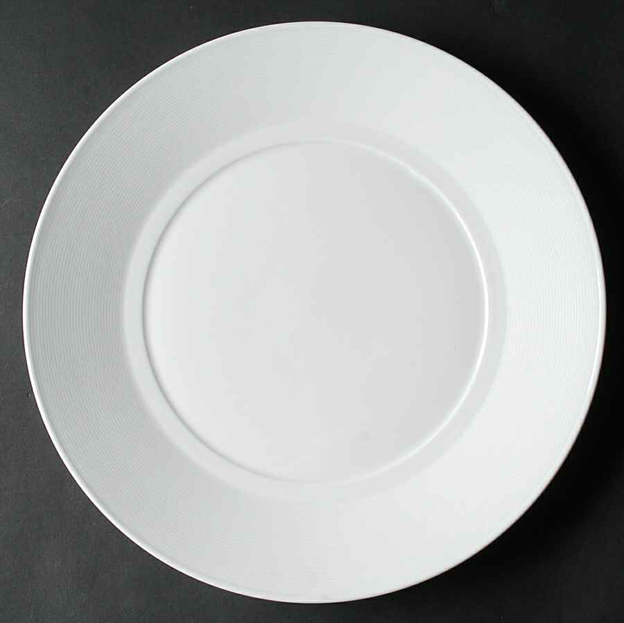 Nereides White Service Plate (Charger) by Bernardaud-1