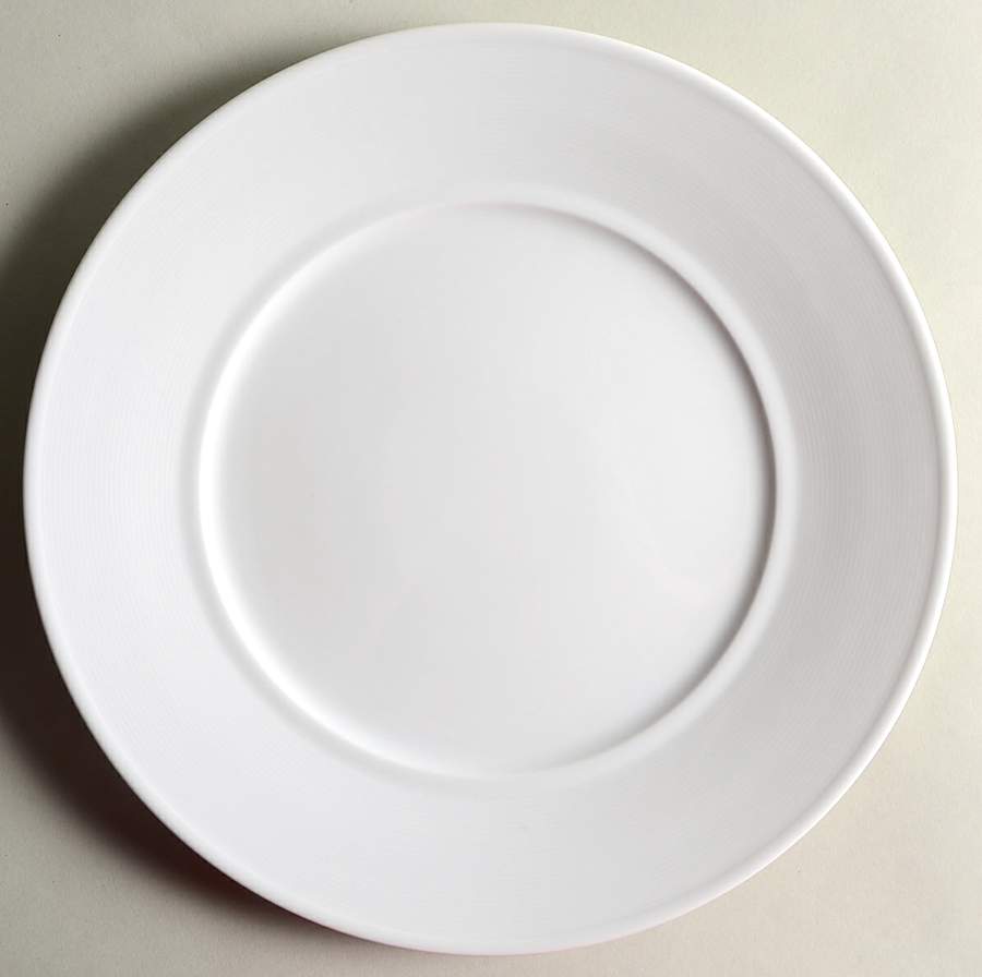 Nereides White 12" Chop Plate (Round Platter) by Bernardaud-1