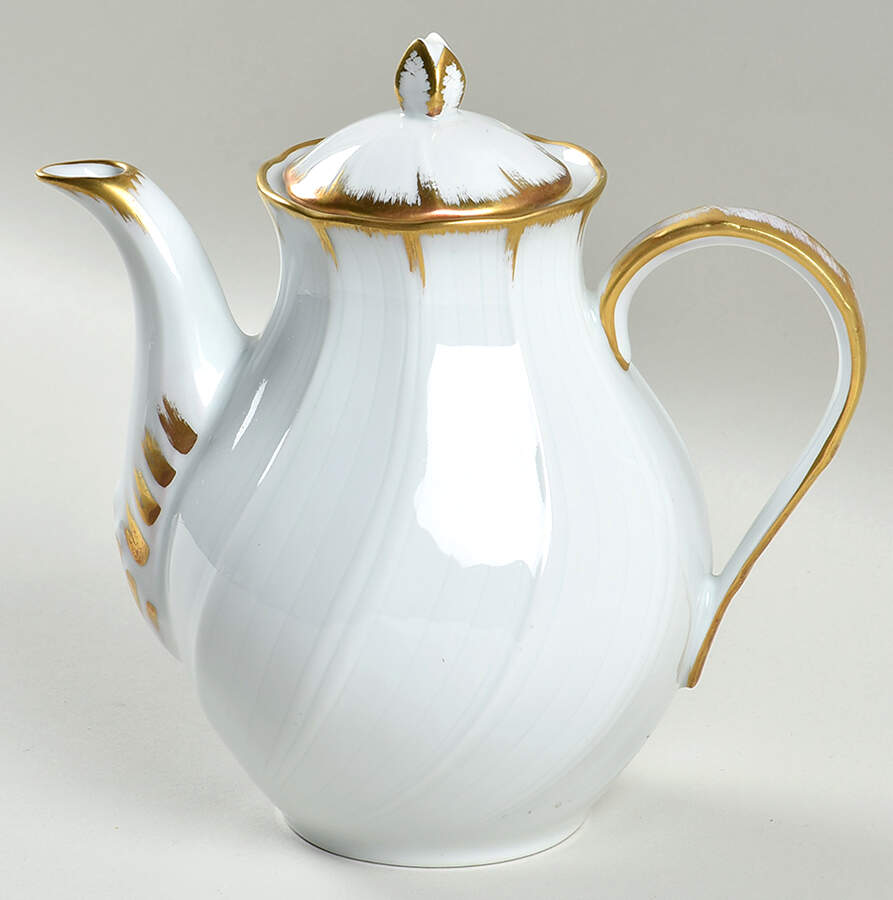 Neuilly Mini Coffee Pot & Lid by Bernardaud-1