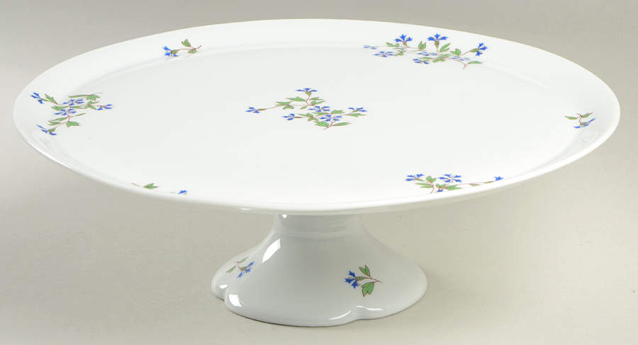 Nicole 11" Diameter Pedestal Cake Stand by Bernardaud-1