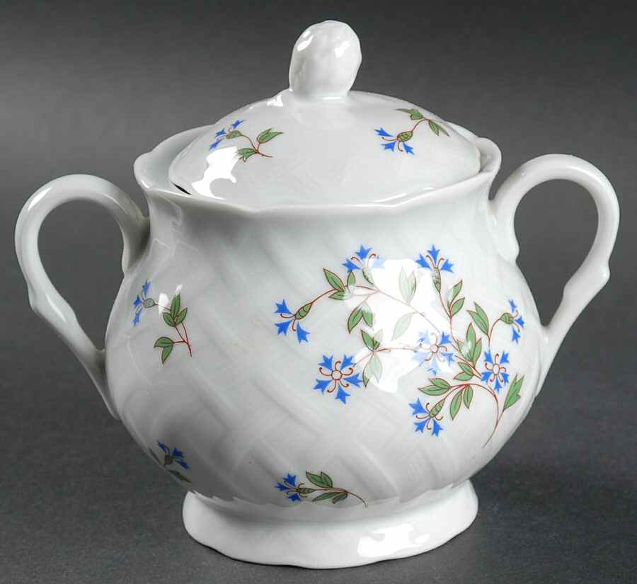 Nicole Sugar Bowl & Lid by Bernardaud-1