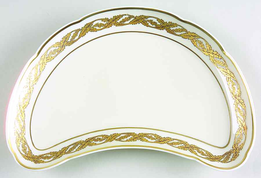 Noailles Crescent Salad Plate by Bernardaud-1