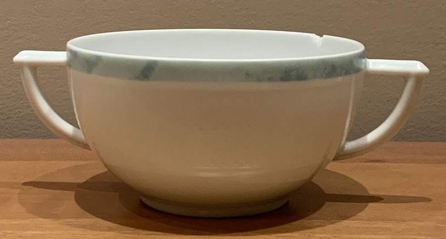 Paestum Flat Cream Soup Bowl by Bernardaud-1