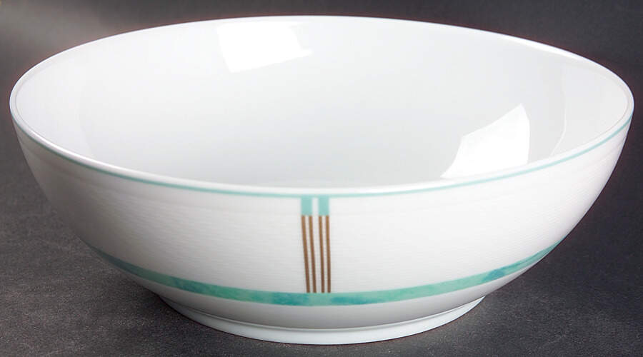 Paestum 9" Salad Serving Bowl by Bernardaud-1