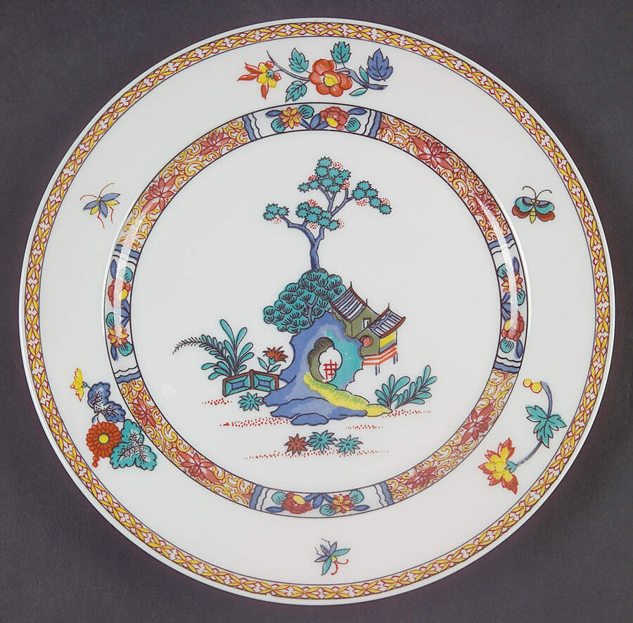 Pak Hoi Dessert/Pie Plate by Bernardaud-1