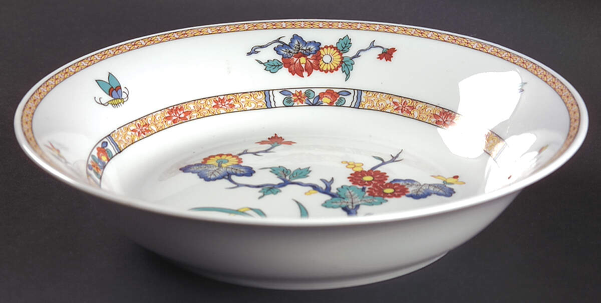 Pak Hoi 9" Round Vegetable Bowl by Bernardaud-1