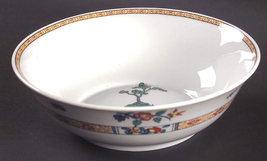 Pak Hoi 7" Round Vegetable Bowl by Bernardaud-1