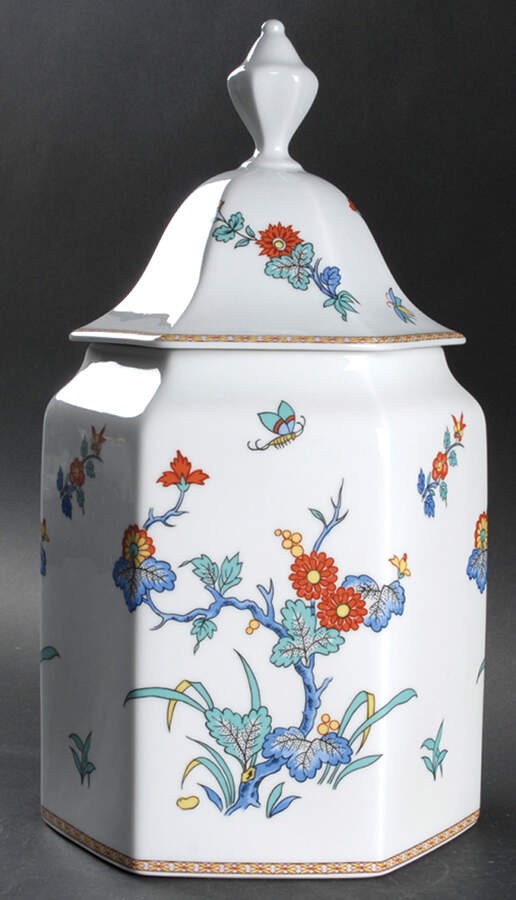 Pak Hoi Large Canister & Lid by Bernardaud-1