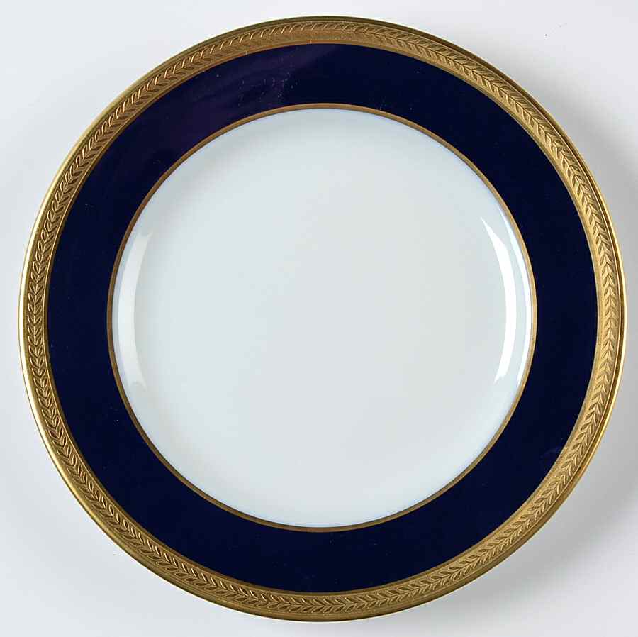 Palaiseau Cobalt Blue Bread & Butter Plate by Bernardaud-1