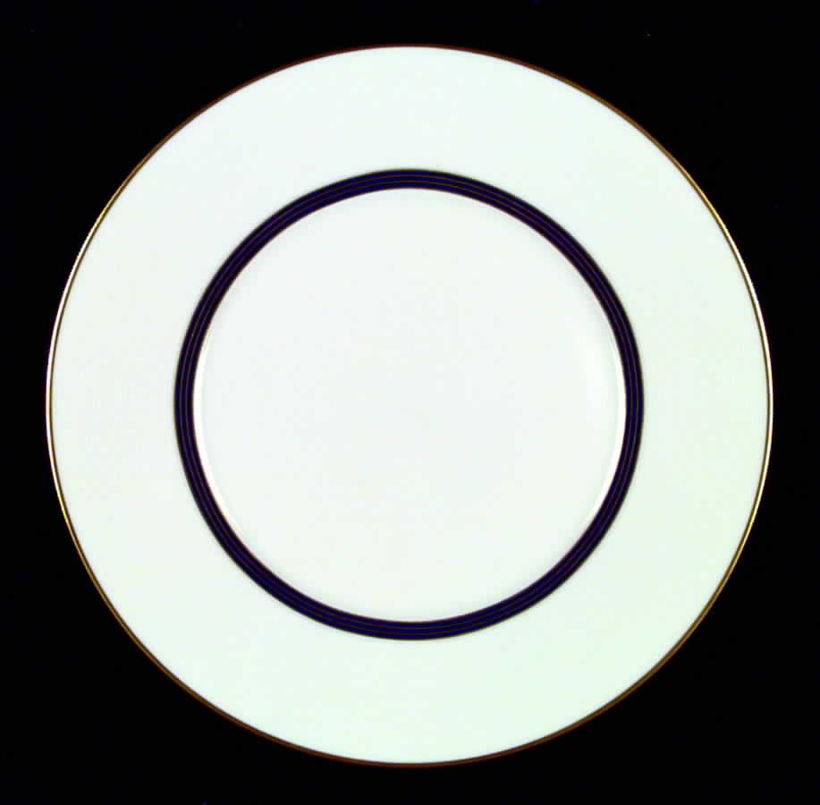 Palatino Blue Dinner Plate by Bernardaud-1