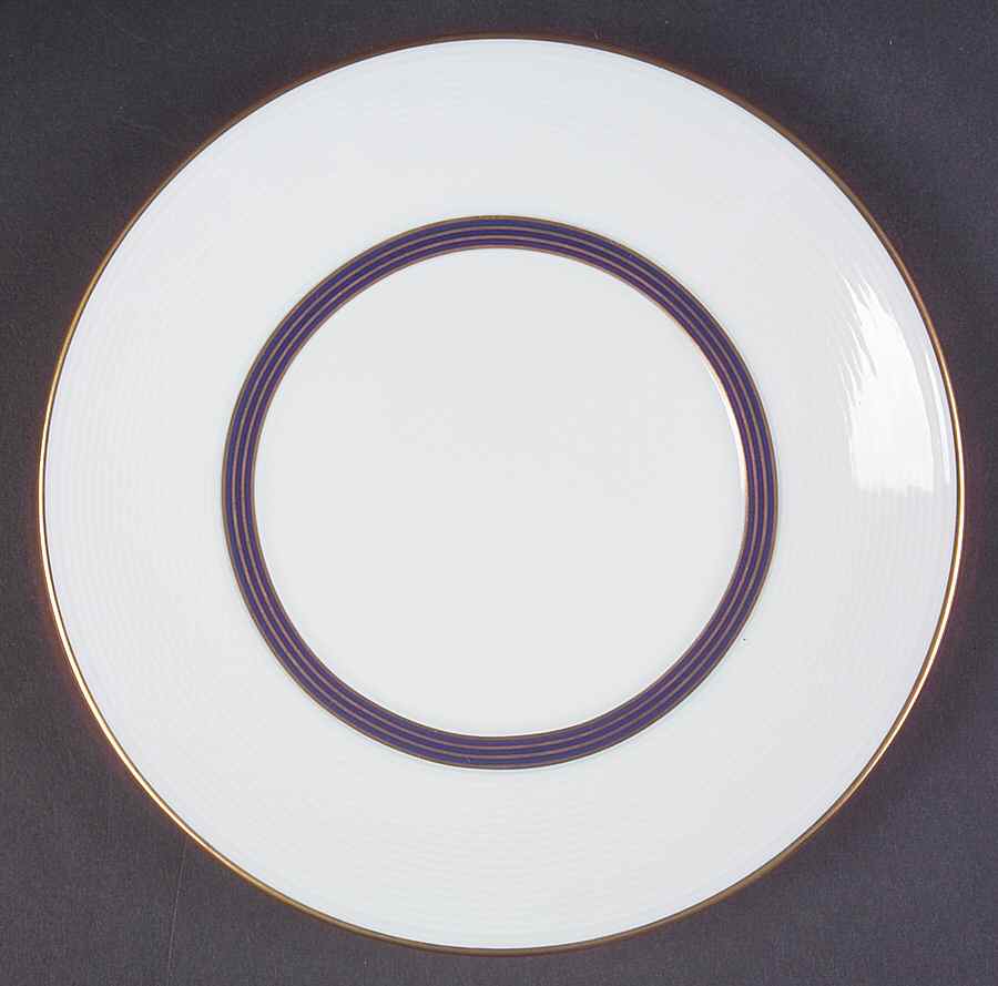 Palatino Blue Bread & Butter Plate by Bernardaud-1
