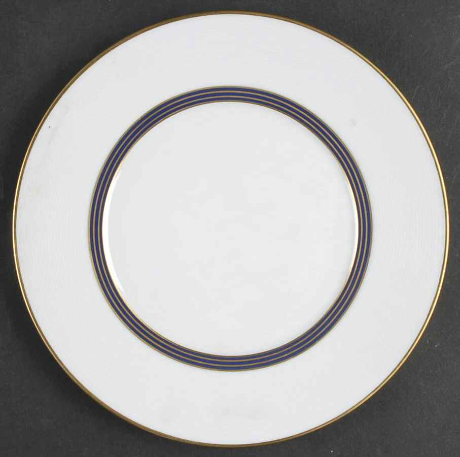 Palatino Blue Salad Plate by Bernardaud-1