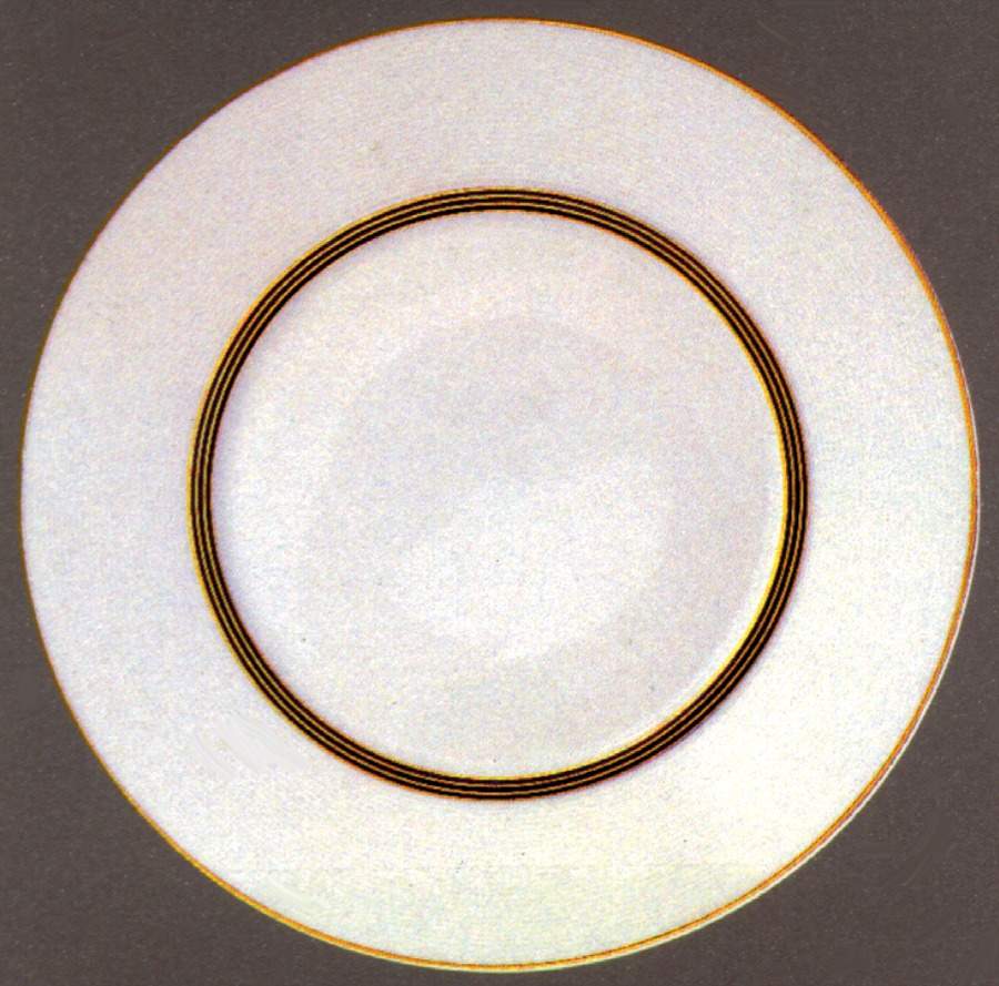Palatino Black Dinner Plate by Bernardaud-1