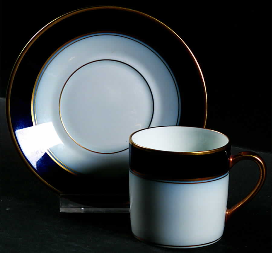 Palerme Flat Demitasse Cup & Saucer Set by Bernardaud-1