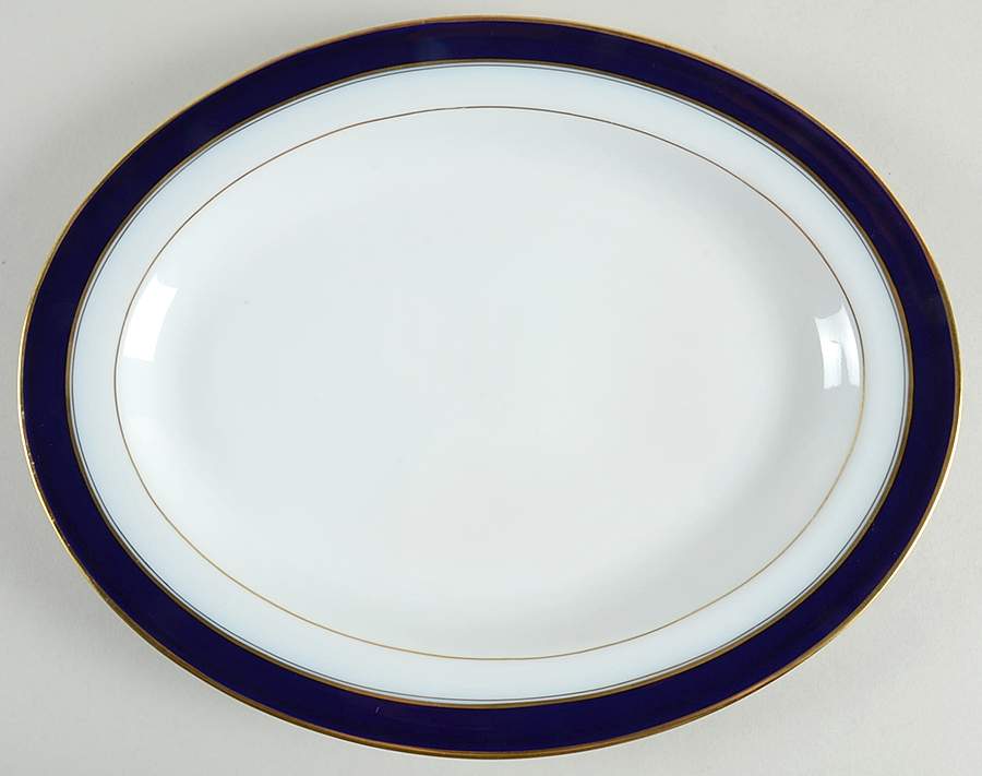 Palerme 13" Oval Serving Platter by Bernardaud-1
