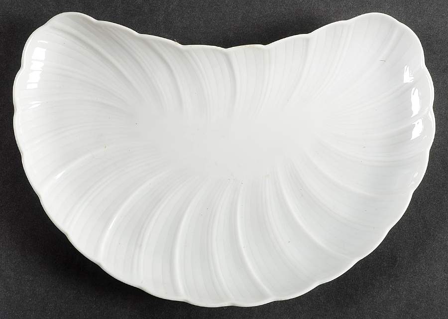 Palm Crescent Salad Plate by Bernardaud-1