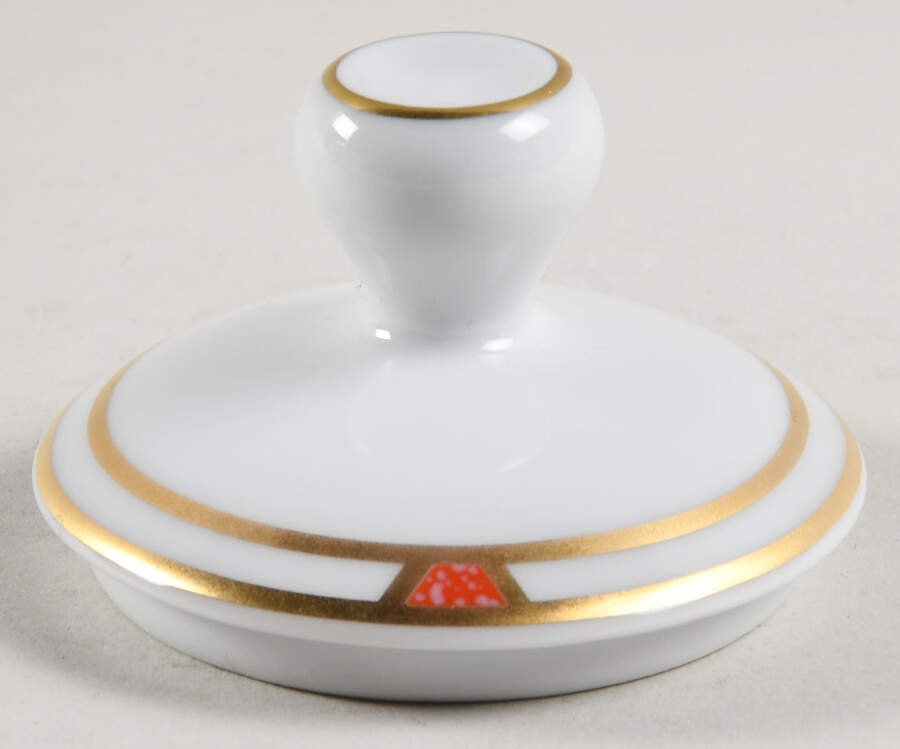 Paris (Geometric Nudes) Lid for Mini Sugar Bowl by Bernardaud-1