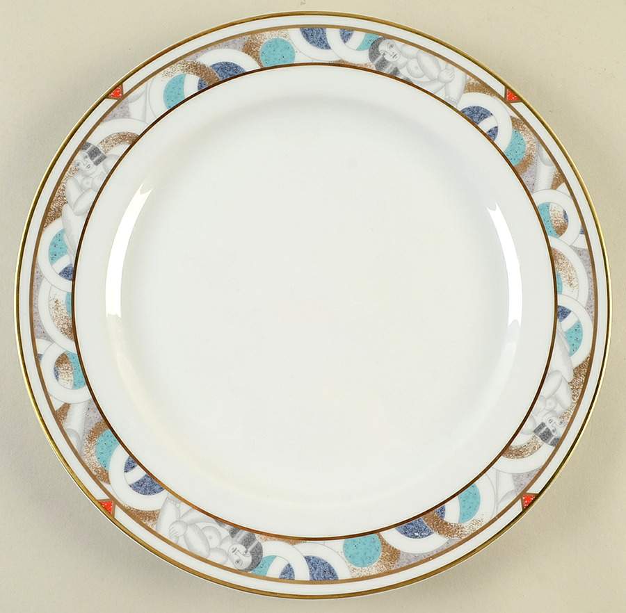 Paris (Geometric Nudes) Service Plate (Charger) by Bernardaud-1