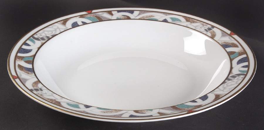 Paris (Geometric Nudes) Deep Dish by Bernardaud-1