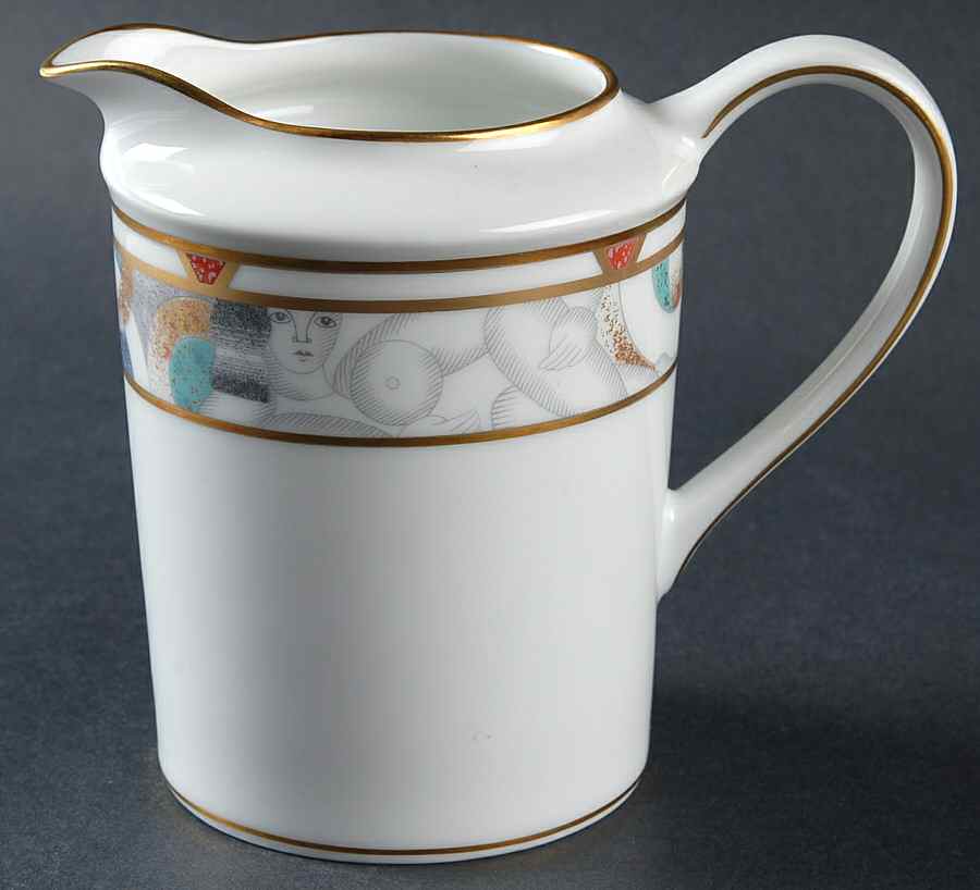 Paris (Geometric Nudes) Creamer by Bernardaud-1