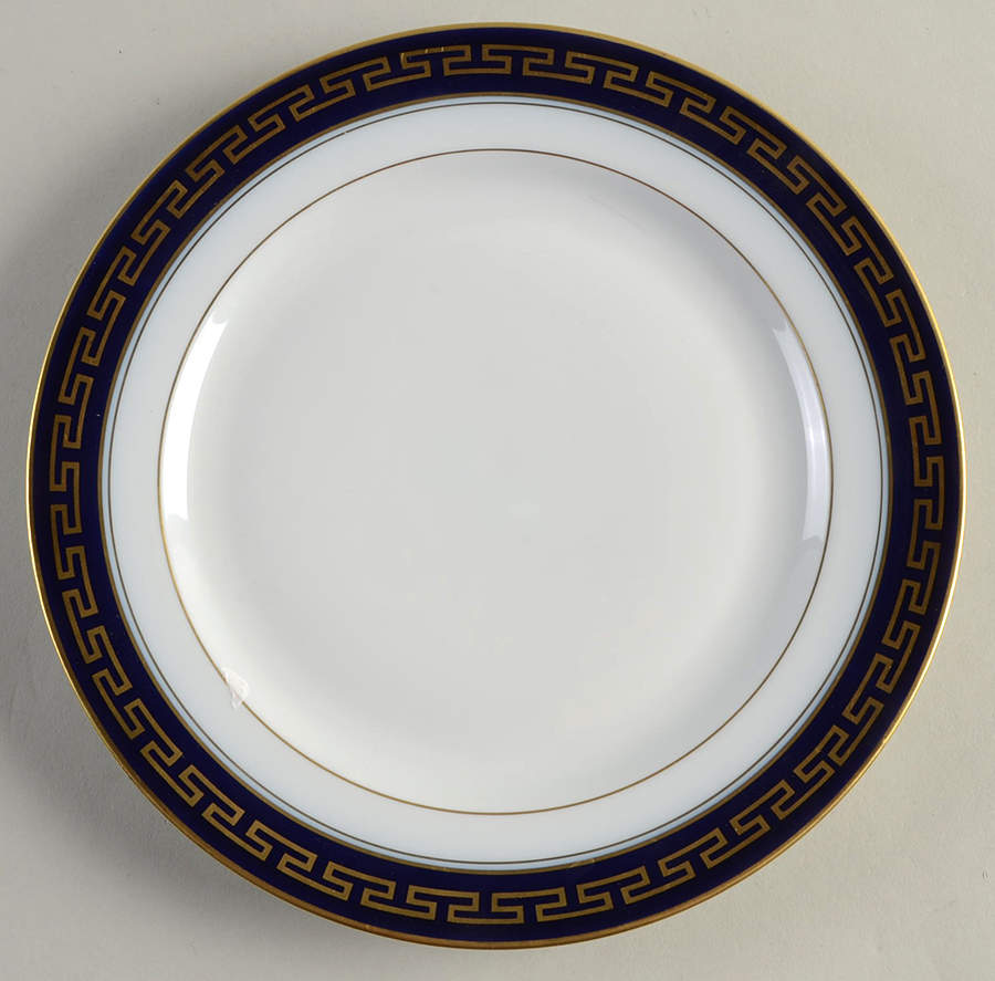 Peloponese Blue Salad Plate by Bernardaud-1