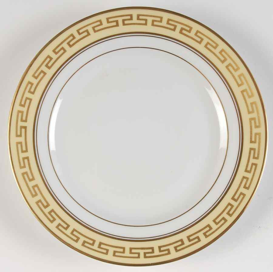 Peloponese Yellow Bread & Butter Plate by Bernardaud-1
