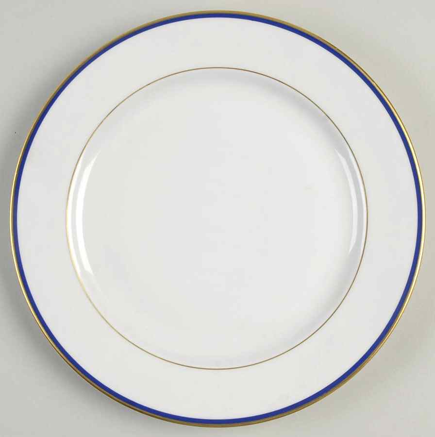 Perouse Blue Salad Plate by Bernardaud-1