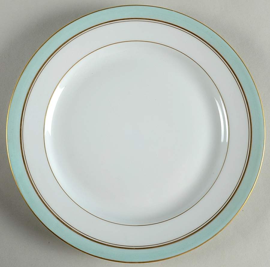 Pergolese Mint Green Salad Plate by Bernardaud-1