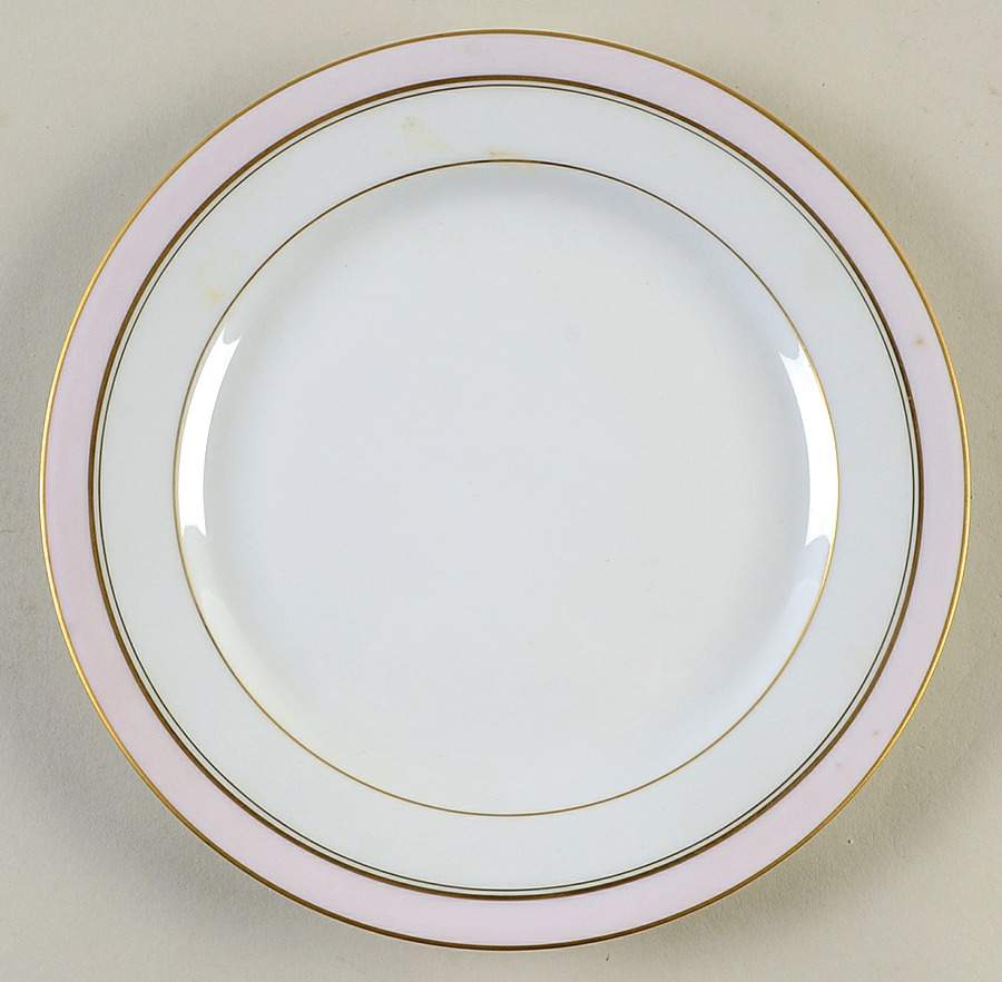 Pergolese Rose Salad Plate by Bernardaud-1