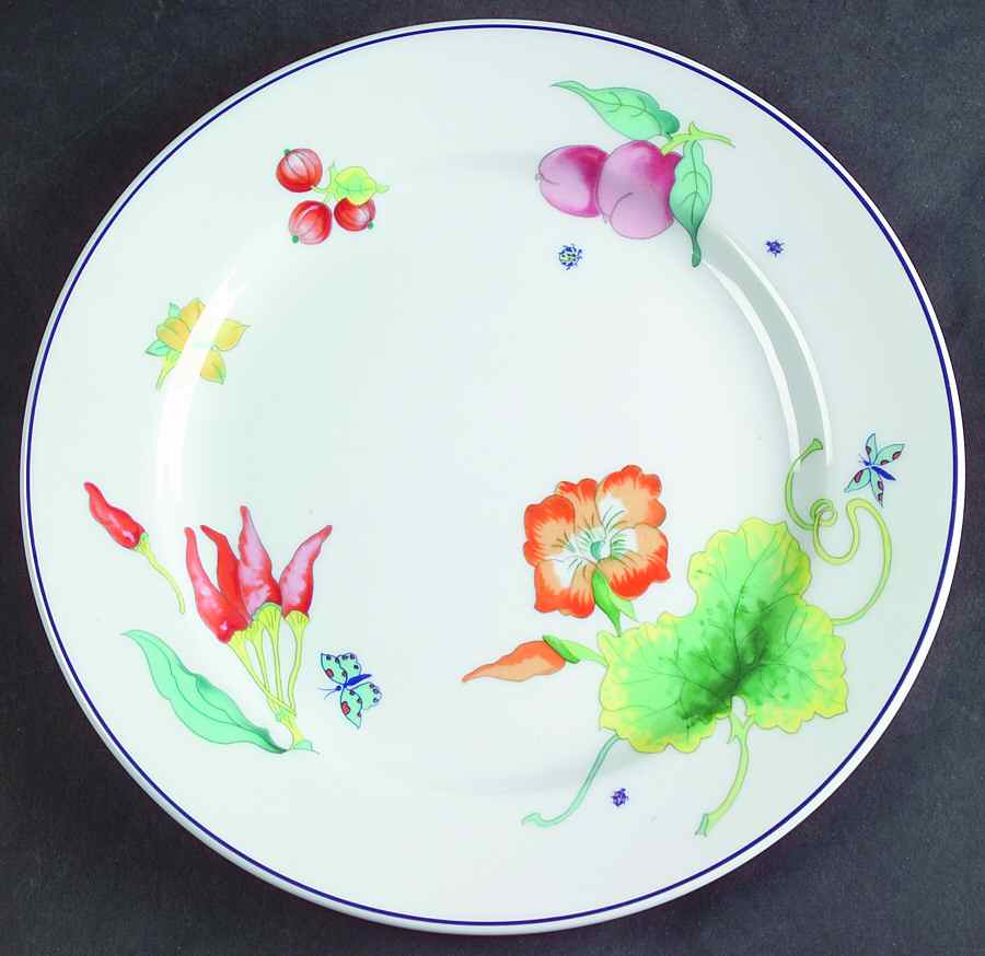 Plum Salad Plate by Bernardaud-1