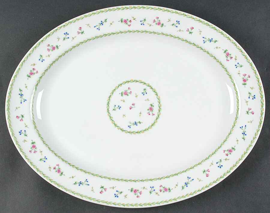 Poe 15" Oval Serving Platter by Bernardaud-1