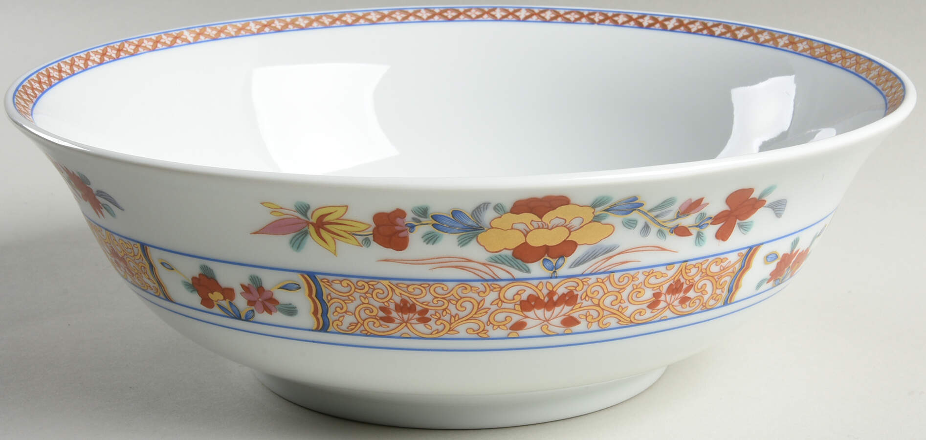 Pondichery 10" Large Salad Serving Bowl by Bernardaud-1