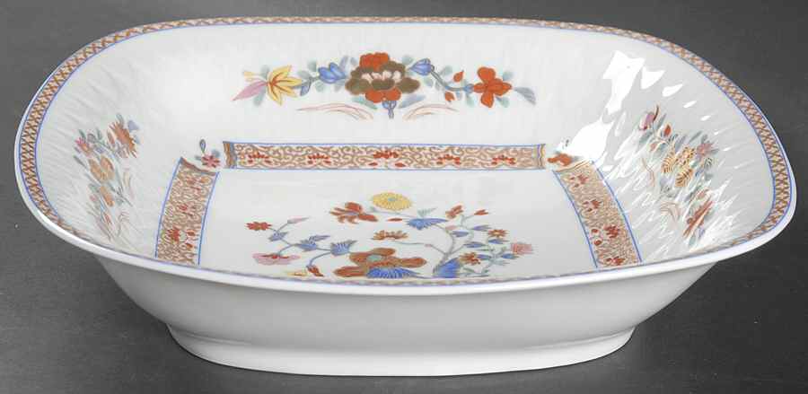 Pondichery 9" Square Vegetable Bowl by Bernardaud-1