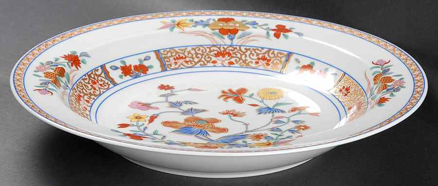 Pondichery 11" Round Vegetable Bowl by Bernardaud-1