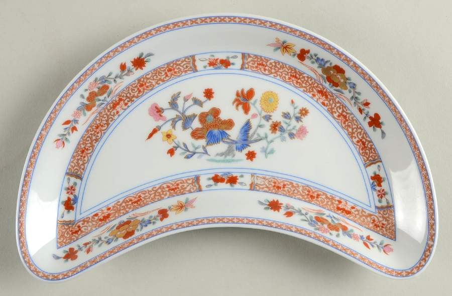 Pondichery Crescent Salad Plate by Bernardaud-1