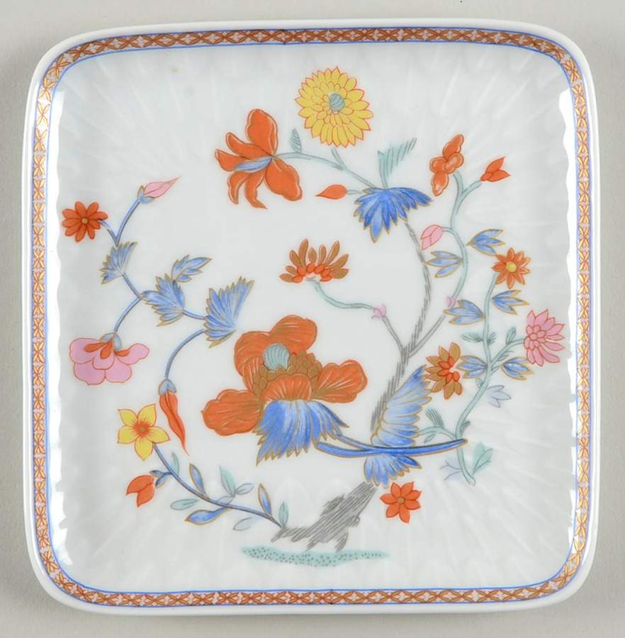Pondichery Silver Tray by Bernardaud-1