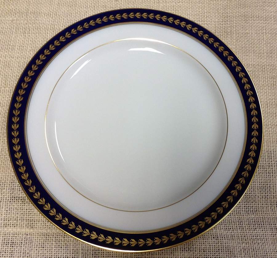 Pouilly Cobalt Luncheon Plate by Bernardaud-1