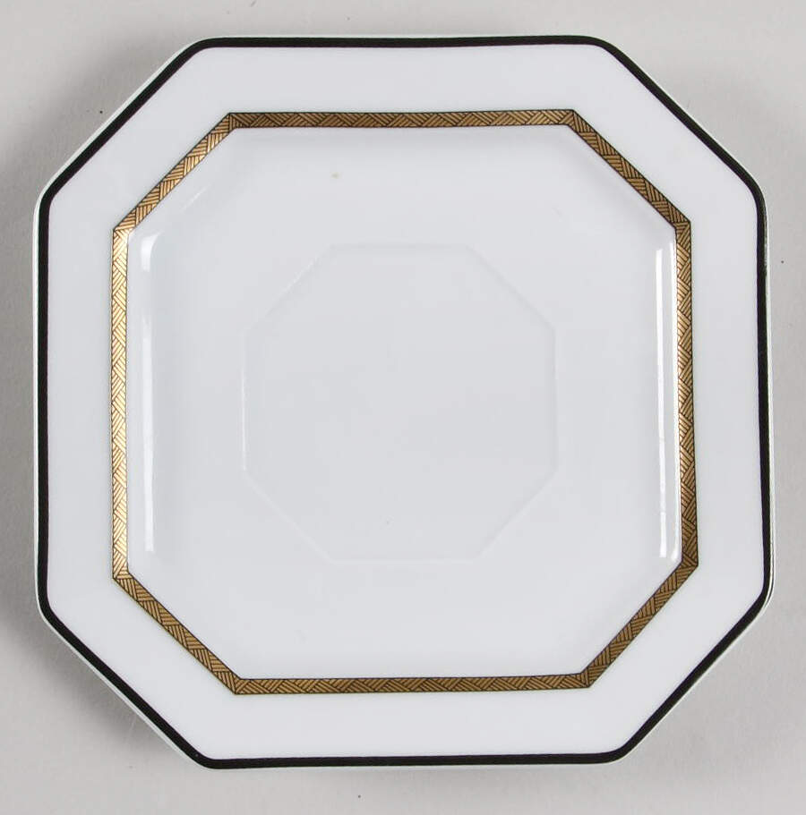 Prince Noir Saucer by Bernardaud-1